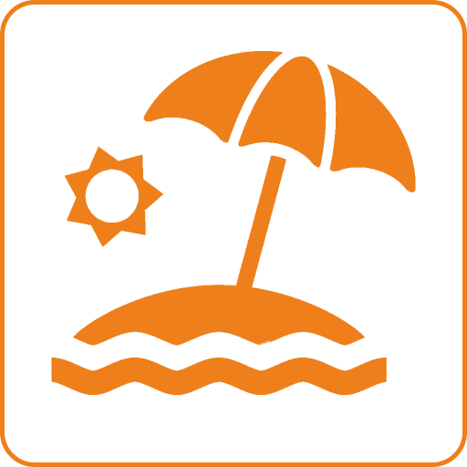 20 метров  до пляжа